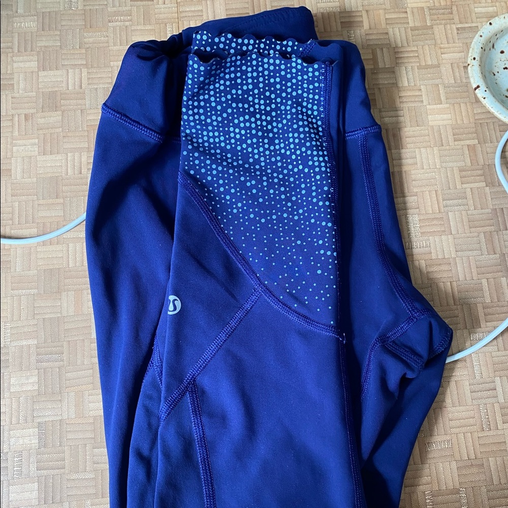 Scalloped Hem Lululemon Leggings